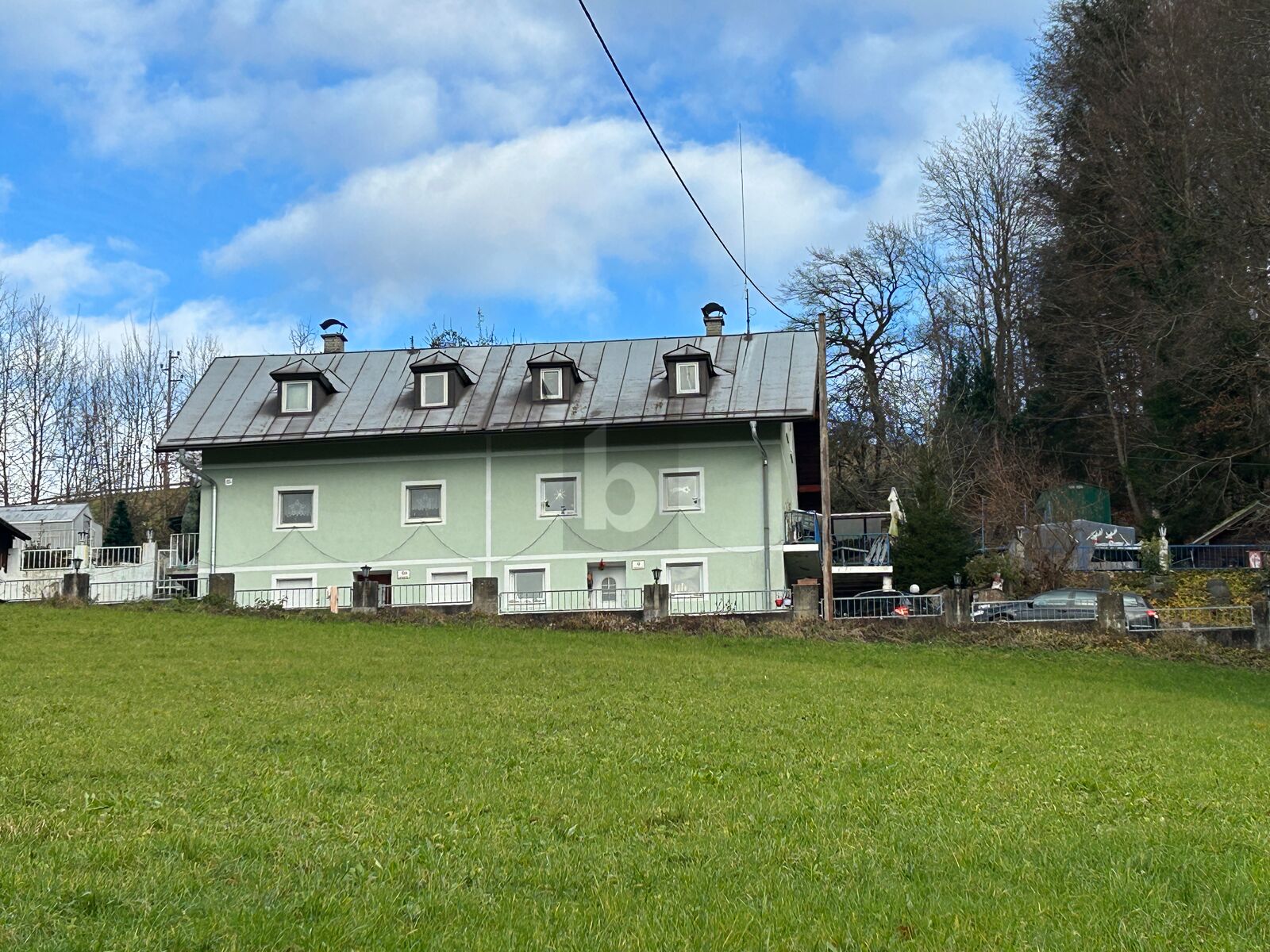 MALERISCHE AUSSICHT  MIT BAUPLATZERKLÄRUNG