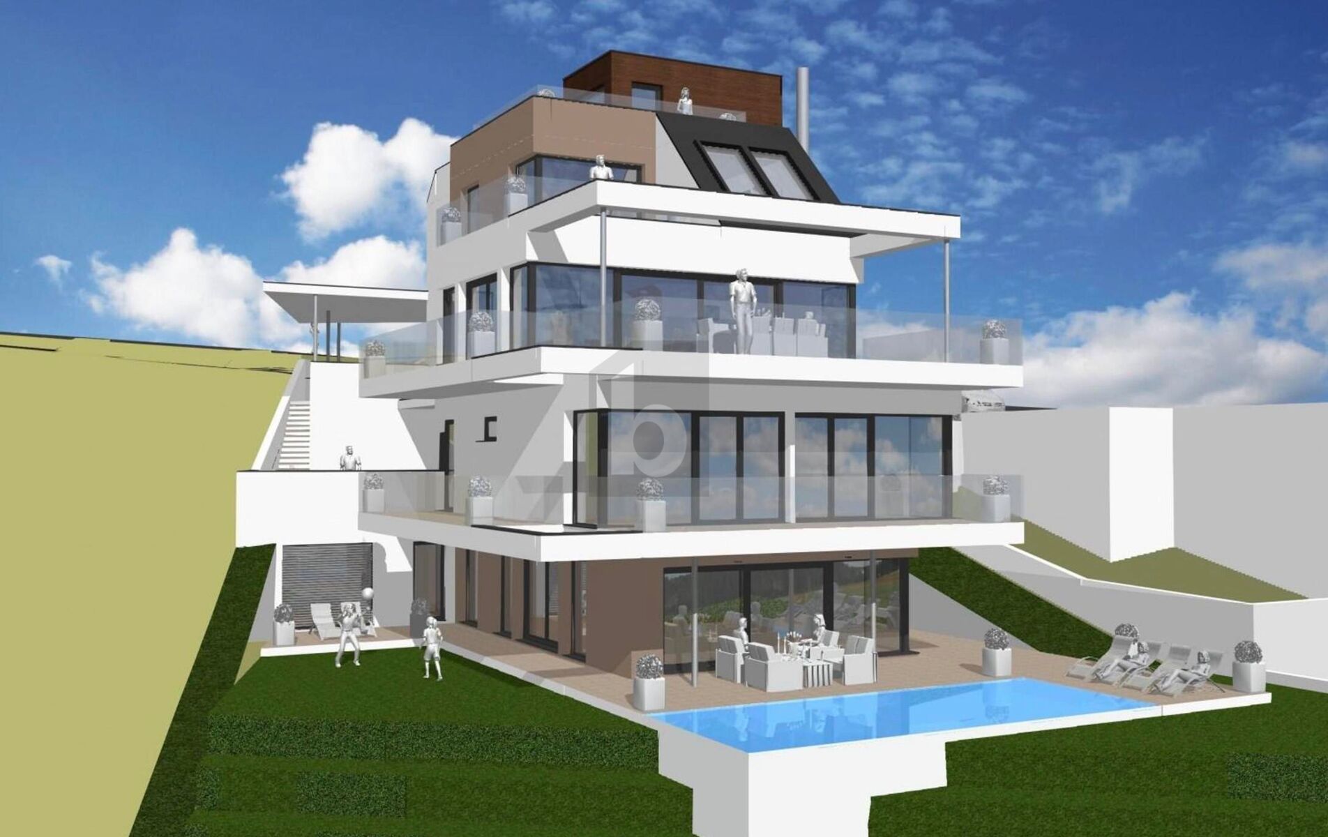 TRAUMGRUND IN SDLAGE MIT HERRLICHEM WEITBLICK /  / 3400 Klosterneuburg / Bild 2