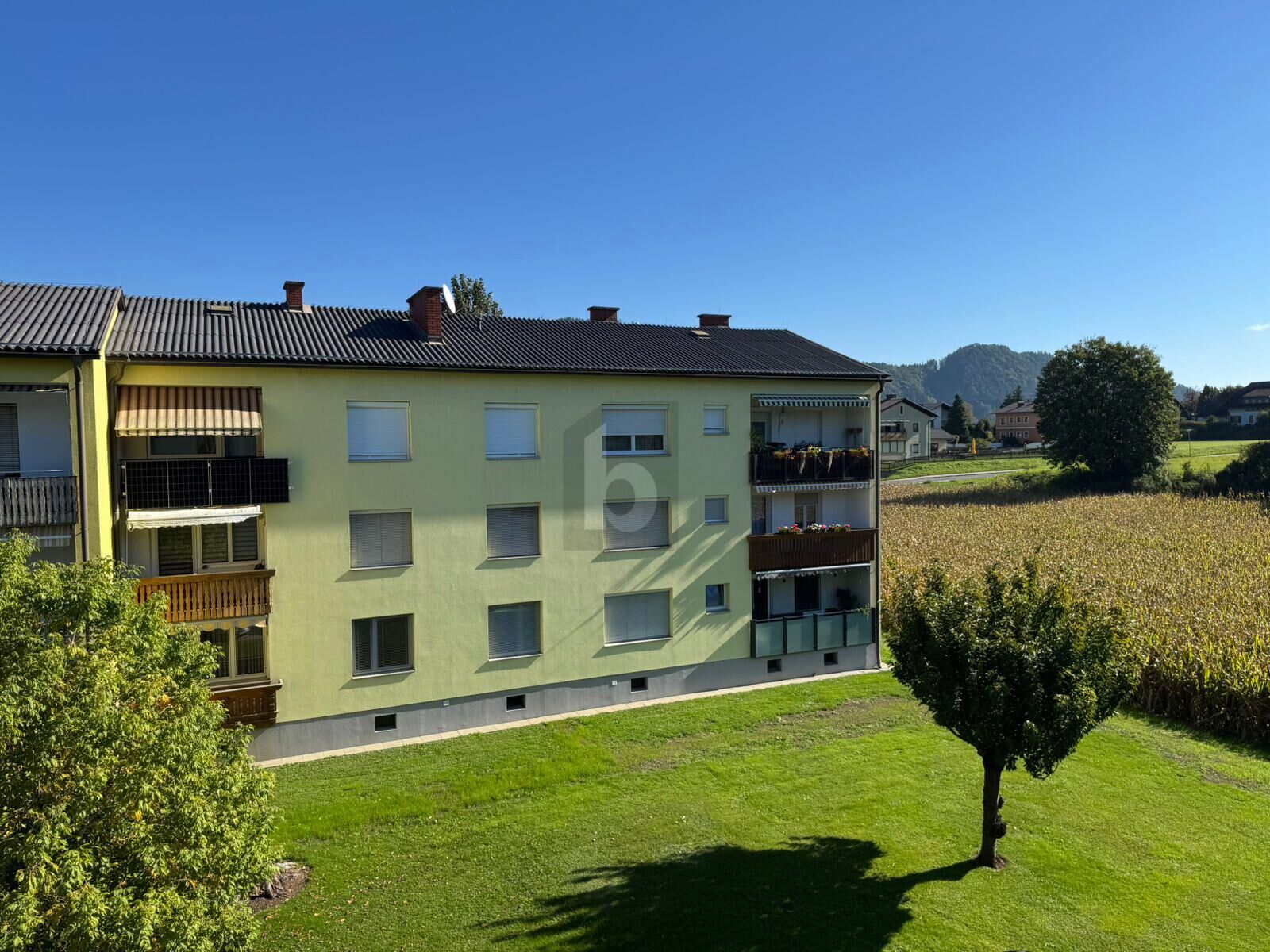 WUNDERSCH�NER  AUSBLICK AUF DEN GRIFFNER SCHLOSSBERG 