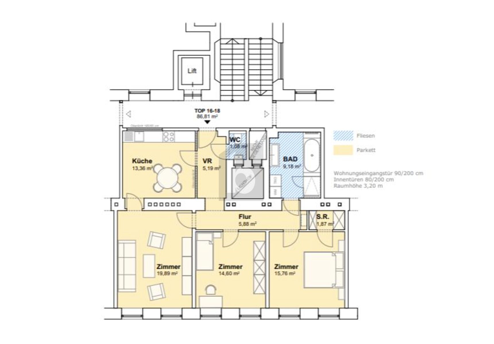 TOLLER ALTBAU IN ZENTRALER LAGE - ERSTBEZUG NACH SANIERUNG /  / 1050&nbsp;Wien / Bild 4