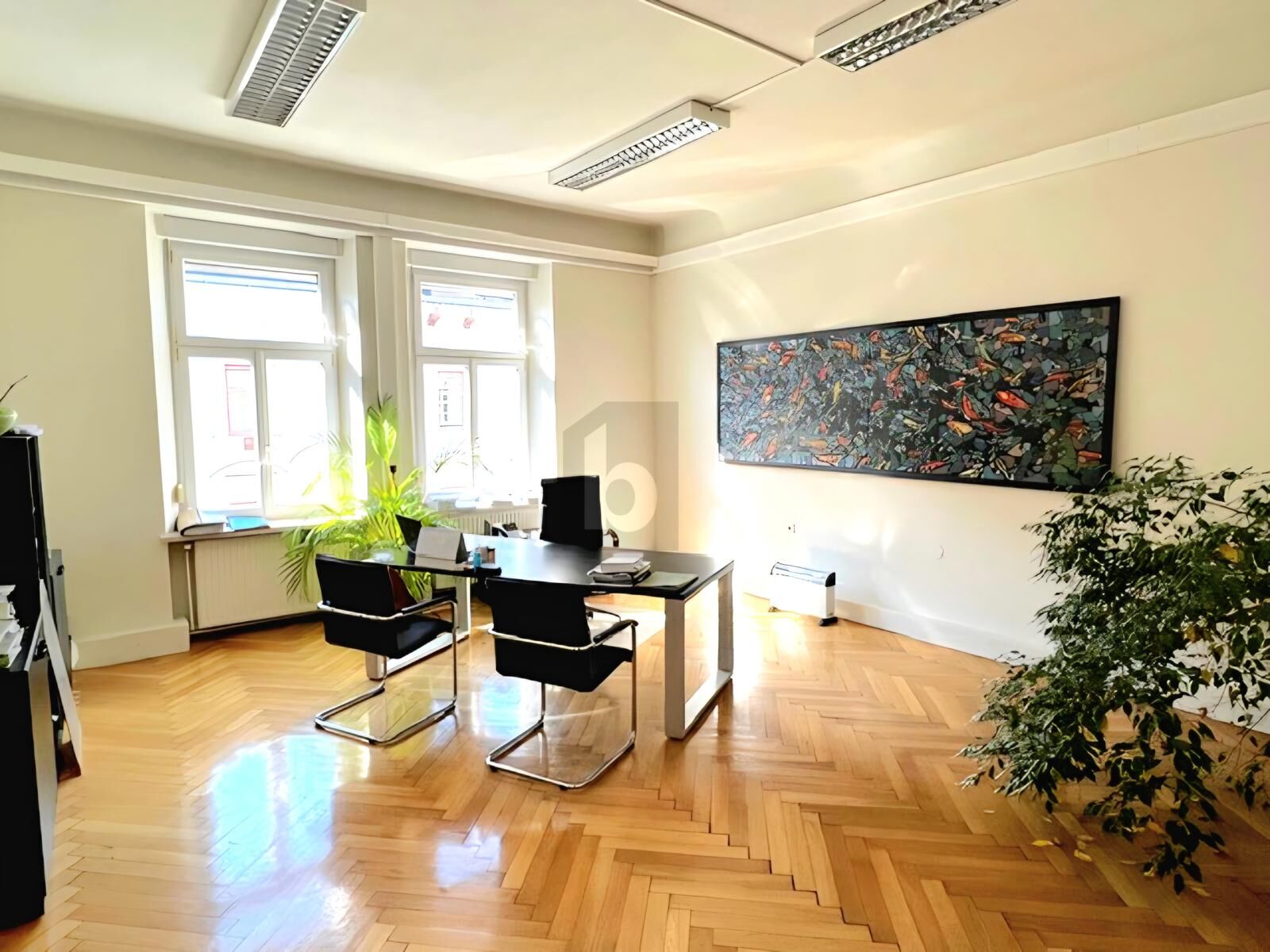 ALTBAU-WOHNUNG/B�ROFL�CHE IM ZENTRUM, FLEXIBEL NUTZBAR + PARKPLATZ