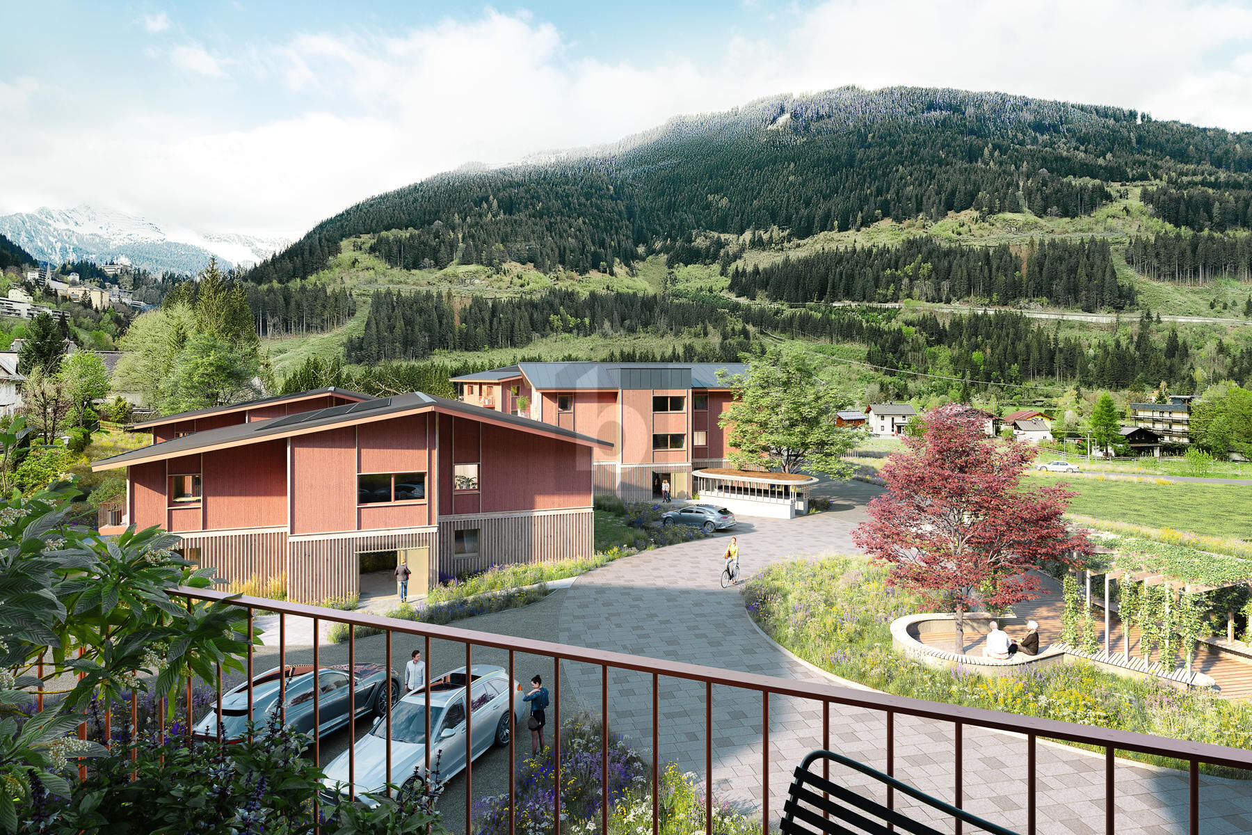 MIT BALKON UND WEITSICHT! MODERNER NEUBAU IN HOHER QUALIT�T H2/10 /  / 5640&nbsp;Bad Gastein / Bild 1