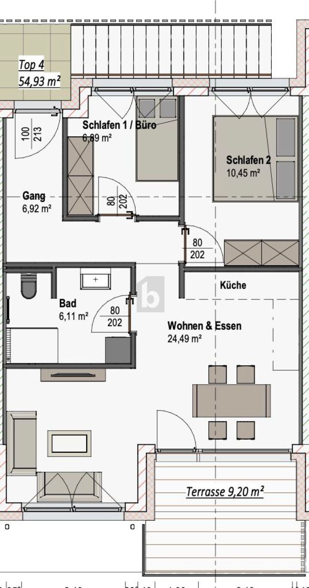 ATTRAKTIVE NEUBAU WOHNUNG IN TOP LAGE  /  / 6850&nbsp;Dornbirn / Bild 2