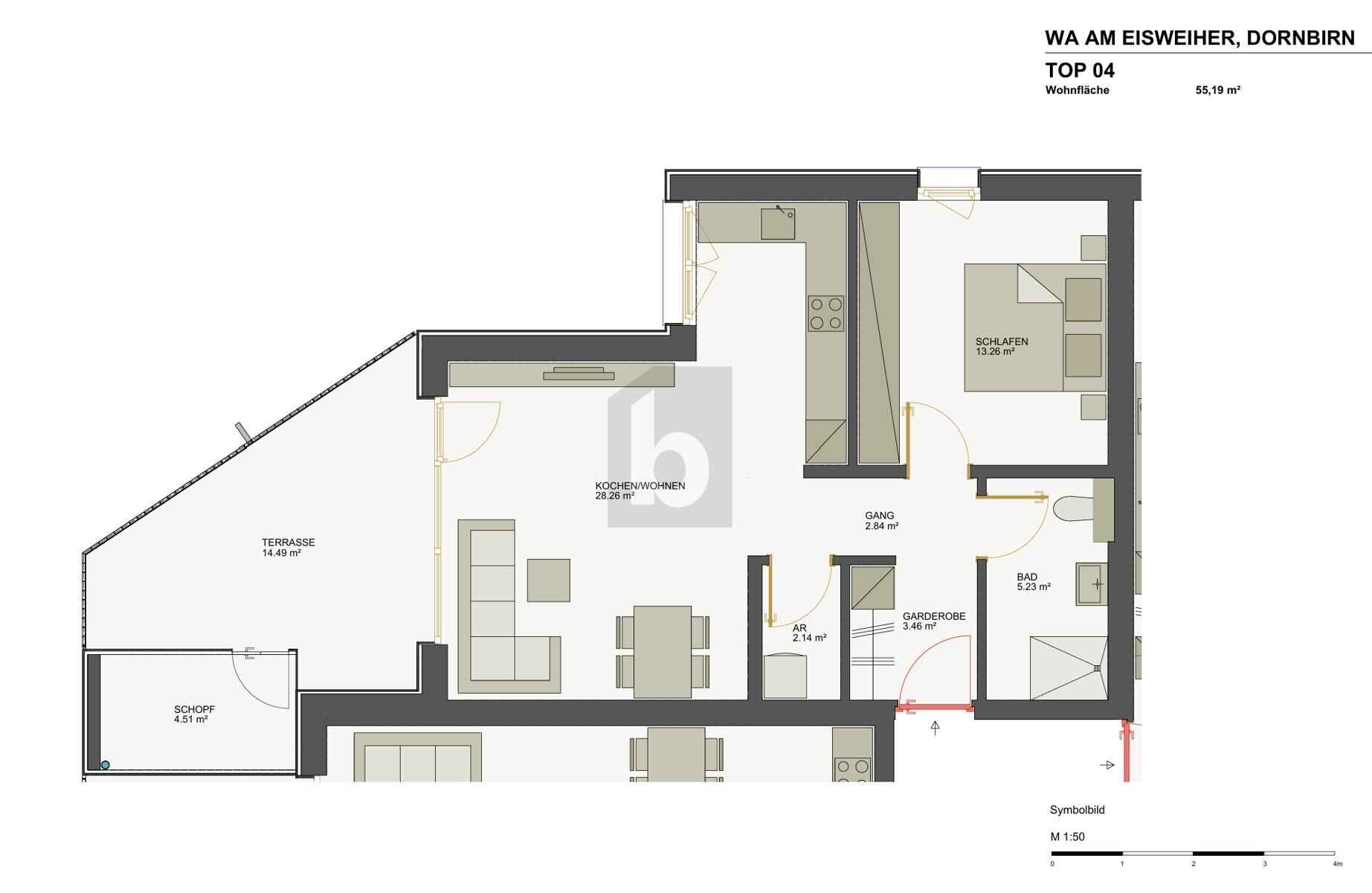 HOCHWERTIGE NEUBAU WOHNUNG IN ZENTRALER-RUHELAGE /  / 6850&nbsp;Dornbirn / Bild 1