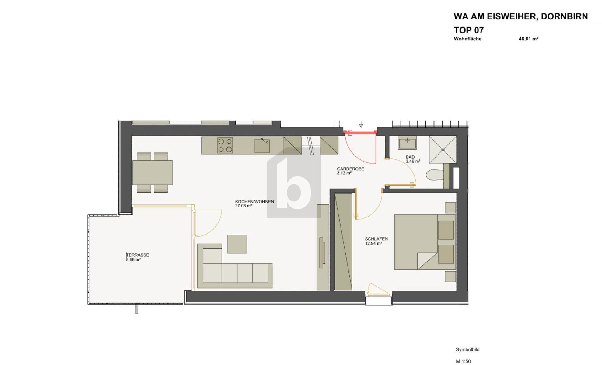 HOCHWERTIGE NEUBAU WOHNUNG IN ZENTRALER-RUHELAGE /  / 6850&nbsp;Dornbirn / Bild 1