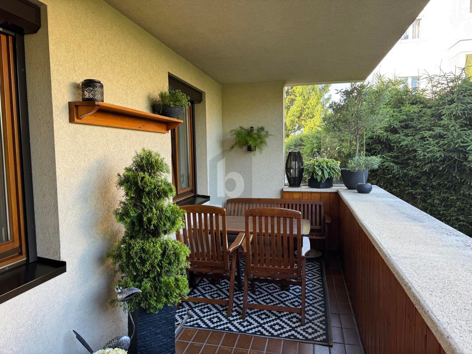 WOHNEN MIT AUSBLICK ? STILVOLLE WOHLF�HLOASE MIT GRO�Z�GIGER LOGGIA IM GR�NEN /  / 4533&nbsp;Piberbach / Bild 0