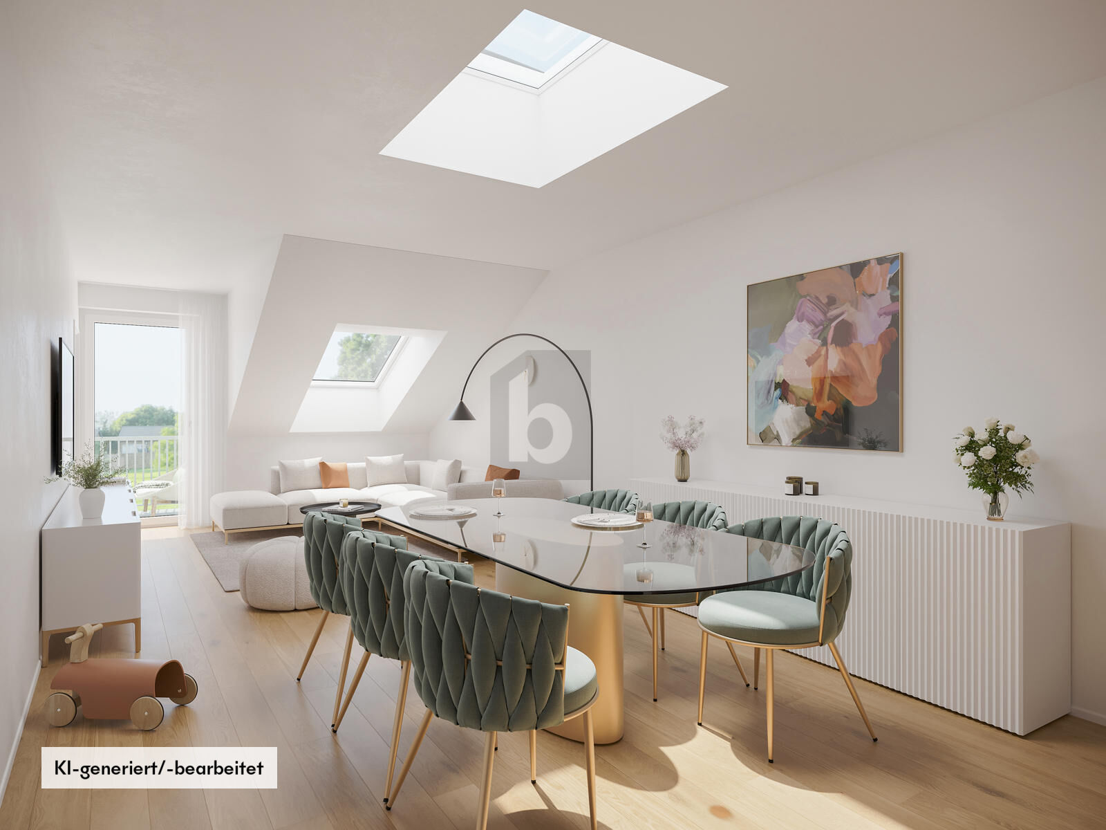 NEUBAU WOHNHIT MIT PERFEKTER ANBINDUNG INS GRÜNE UND INS ZENTRUM