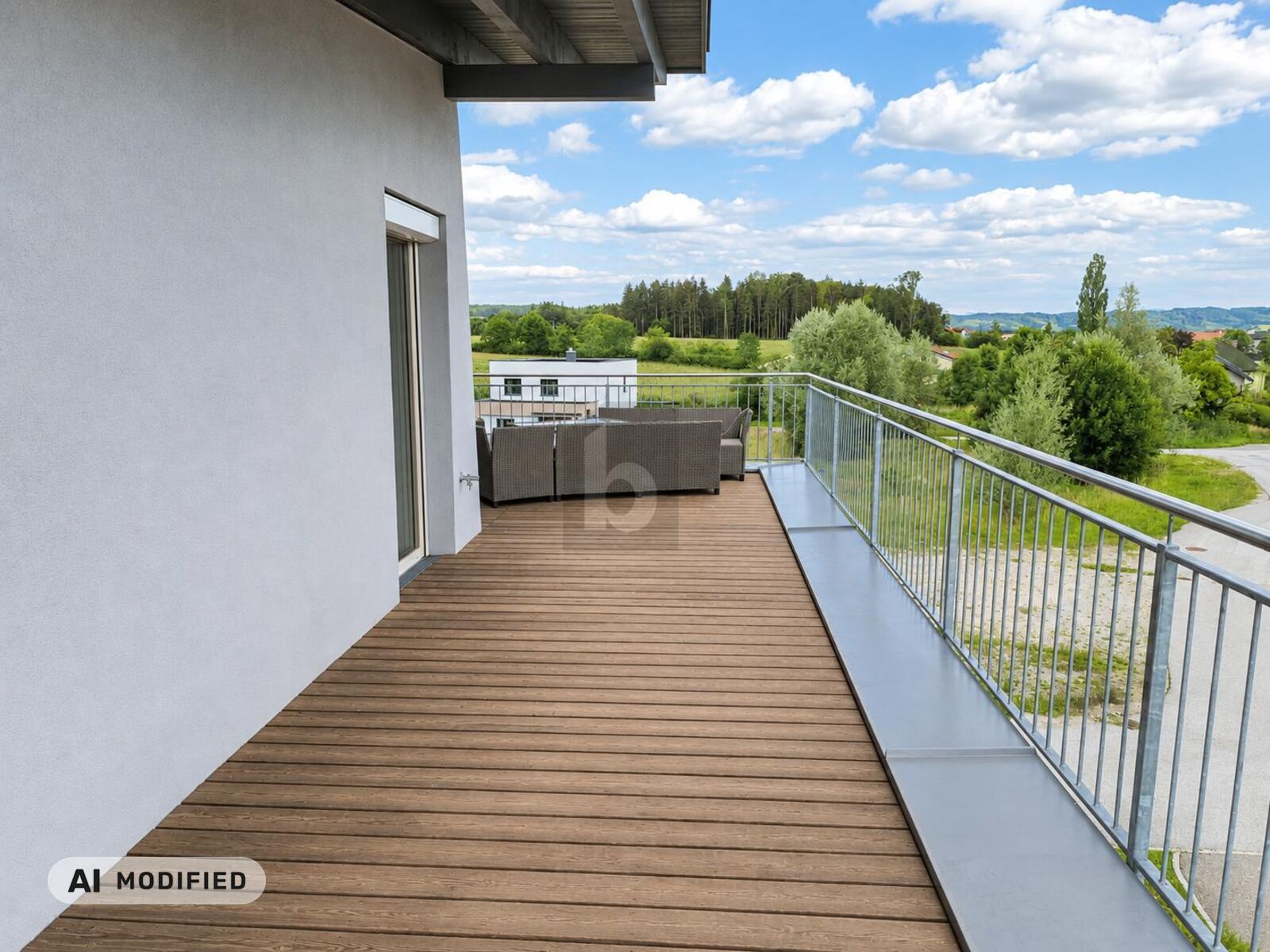 AUSSERGEW�HNLICH GRO�E DACHTERRASSE MIT TRAUMHAFTEM WEITBLICK!