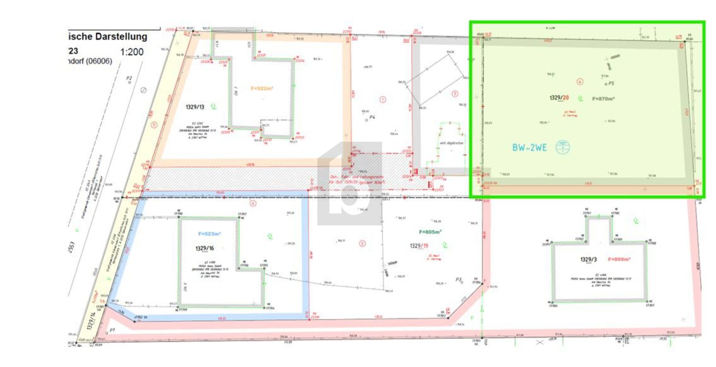 SONNIGES BAUGRUNDST�CK IN G�NSERNDORF ? TOP-LAGE MIT GESICHERTER ZUFAHRT & AUFSCHLIE�UNG /  / 2230&nbsp;G�nserndorf / Bild 2