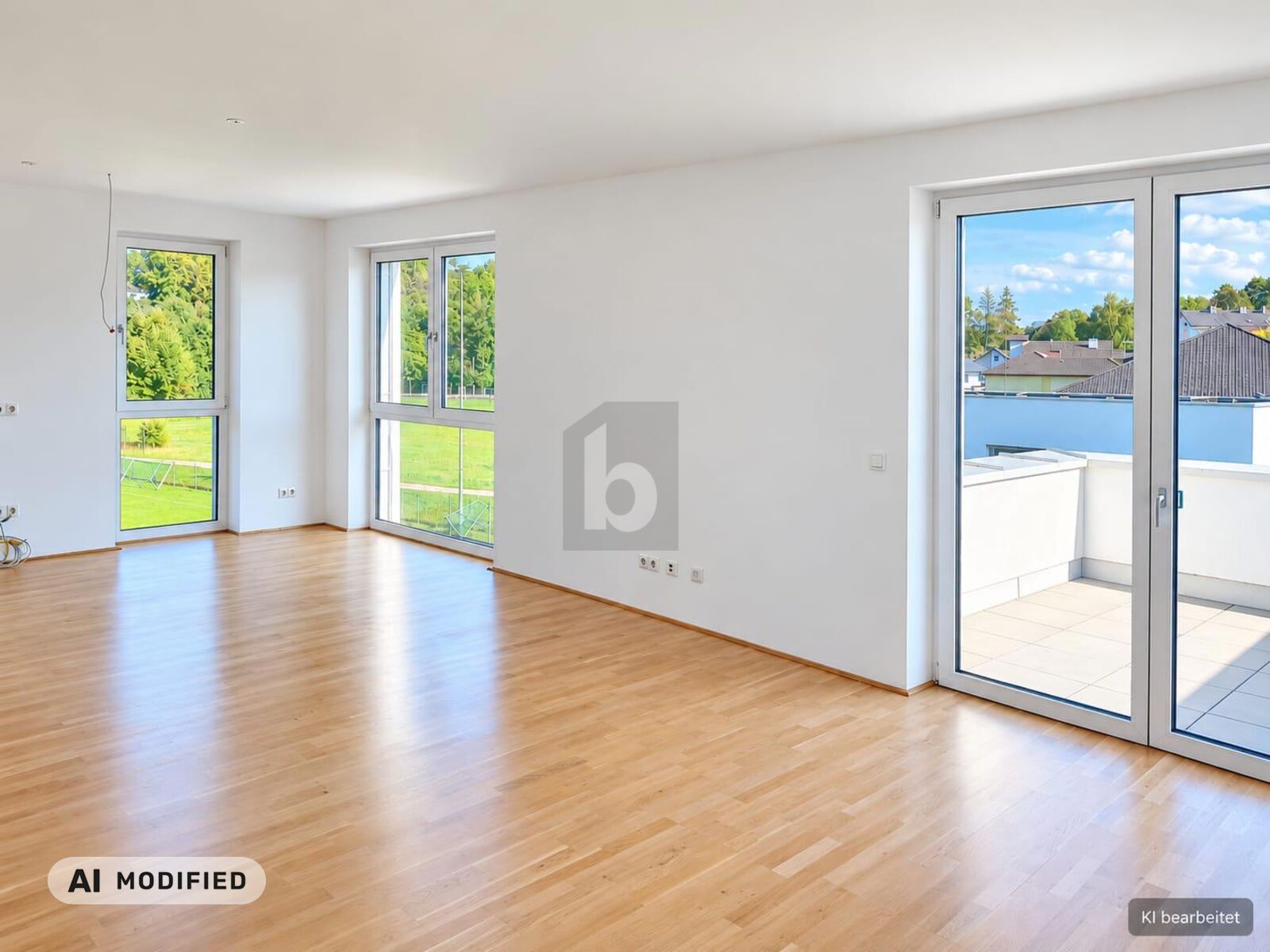WOHNEN MIT WEITBLICK ? LICHTDURCHFLUTETE 3-ZIMMER-WOHNUNG MIT TERRASSE, LIFT UND TIEFGARAGE /  / 4540&nbsp;Bad Hall / Bild 4