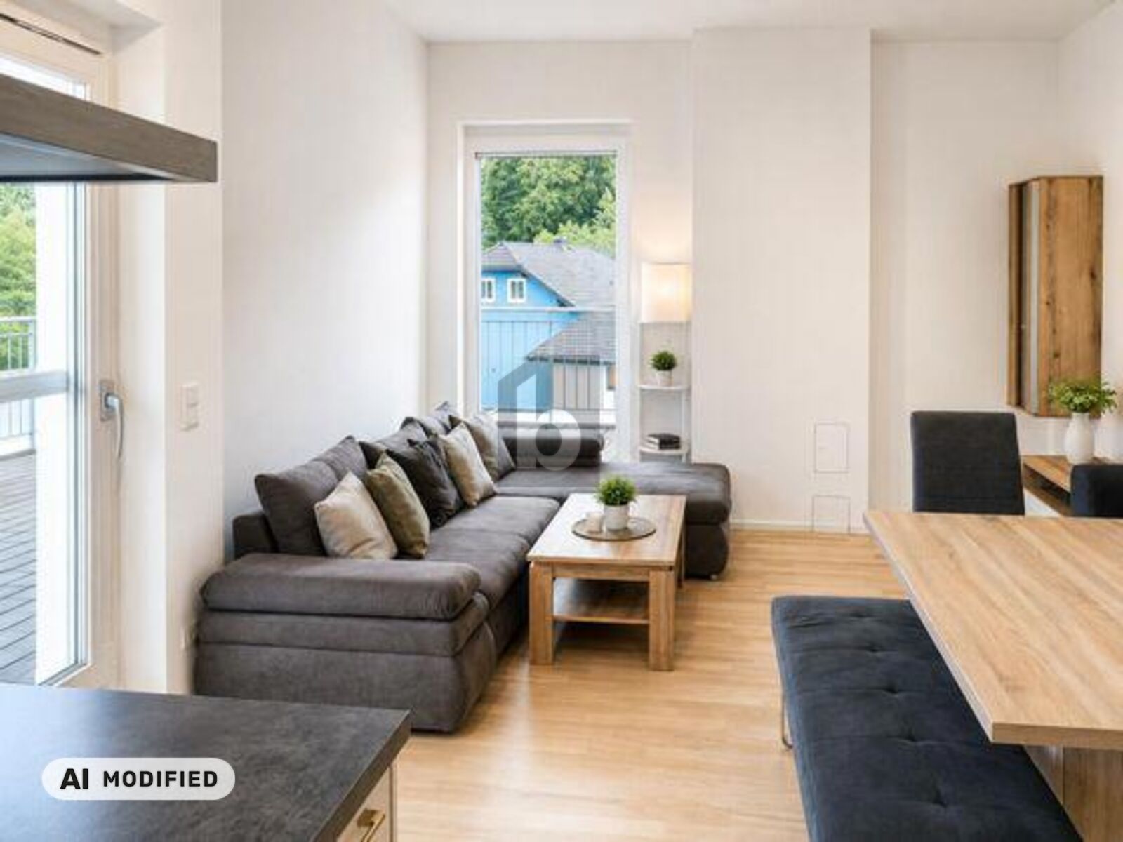 AUSSERGEWÖHNLICH GROSSE DACHTERRASSE ÜBER DREI SEITEN MIT TRAUMHAFTEM WEITBLICK / / 5141 Moosdorf / Bild 2